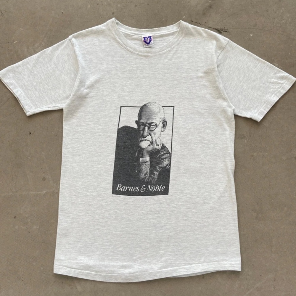 1990'S BARNES AND NOBLE SIGMUND FREUD T-SHIRT